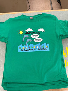NEW Ma`ema`e Green T-Shirt (Keiki Only)